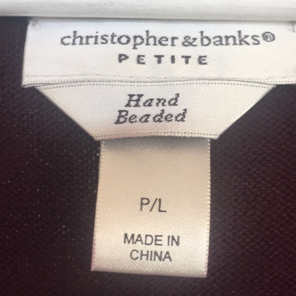 Christopher And Banks, Size Large Multi Color 100… - image 2
